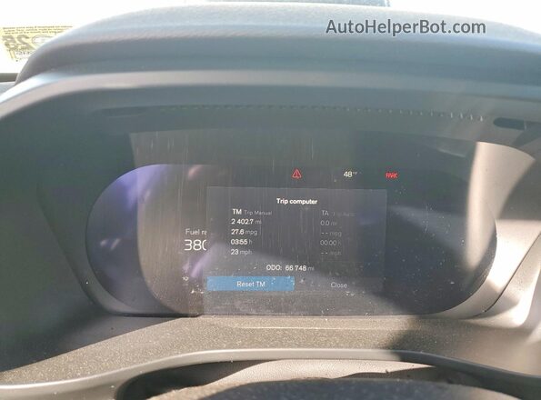 YV4L12UL8R2201427 2024 VOLVO XC40 White Vista del cuadro de instrumentos