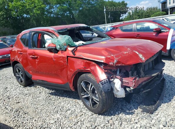 YV4L12UV0P2946140 2023 VOLVO XC40 Red წინა მარჯვენა