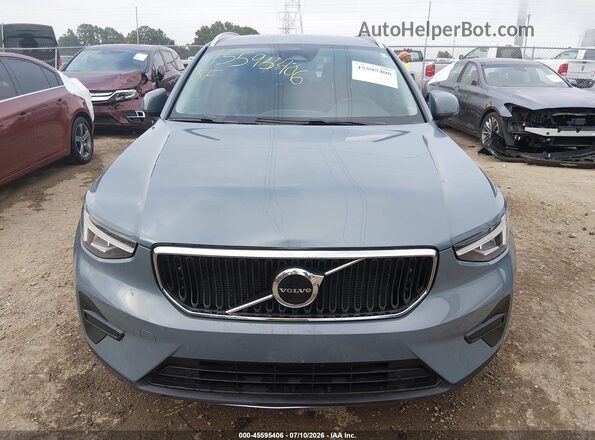 YV4L12UV5P2096554 2023 VOLVO XC40 Gray Rear interior view