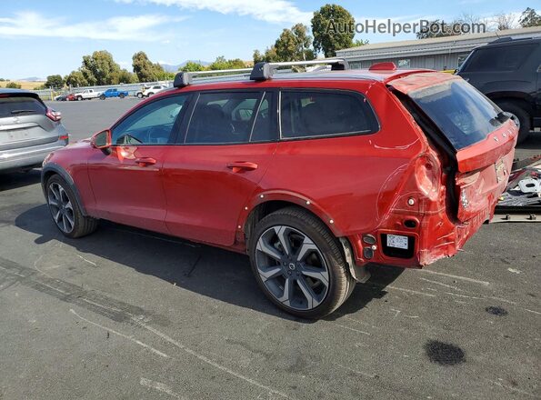 YV4L12WL7S2147654 2025 VOLVO V60 Red უკანა მარცხენა