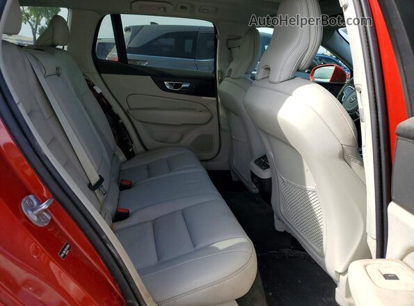 YV4L12WL7S2147654 2025 VOLVO V60 Red უკანა სავარძლების ხედი