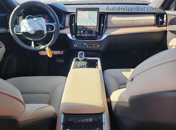 YV4M12JB4S1358772 2025 VOLVO XC90 Brown Vista del salpicadero