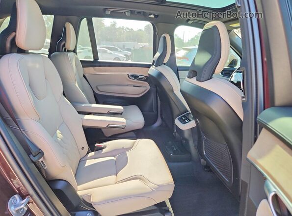 YV4M12JB4S1358772 2025 VOLVO XC90 Brown Vista interior trasera