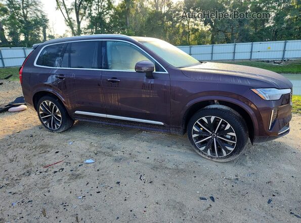 YV4M12JE0T1449078 2026 VOLVO XC90 Burgundy Przód prawy