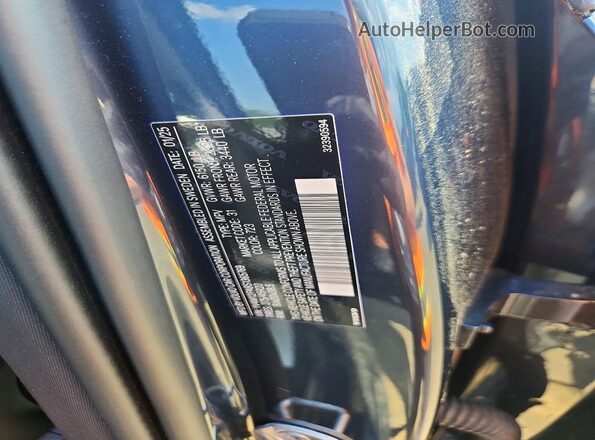 YV4M12PA8S1365769 2025 VOLVO XC90 Blue Вид наклейки з VIN-кодом