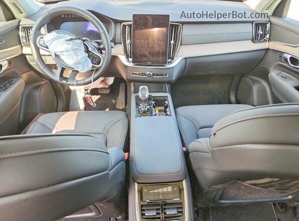 YV4M12PA8S1365769 2025 VOLVO XC90 Blue Вид панелі приладів