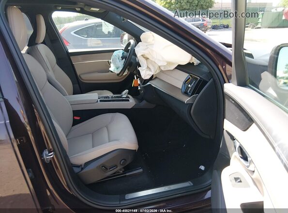 YV4M12PE3T1473995 2026 VOLVO XC90 Burgundy Vista interior delantera