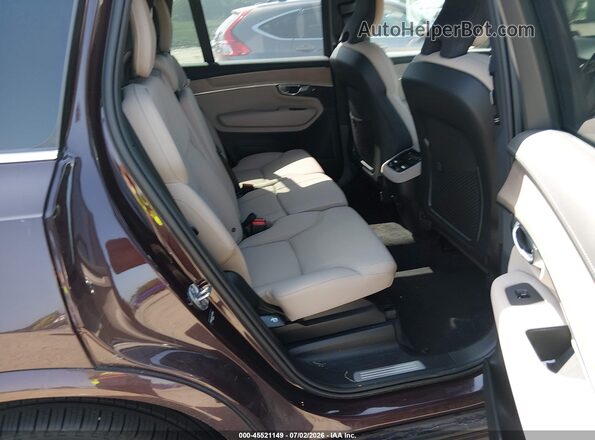 YV4M12PE3T1473995 2026 VOLVO XC90 Burgundy Vista de la etiqueta del VIN