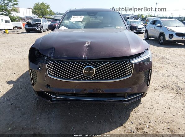 YV4M12PE3T1473995 2026 VOLVO XC90 Burgundy Vista frontal