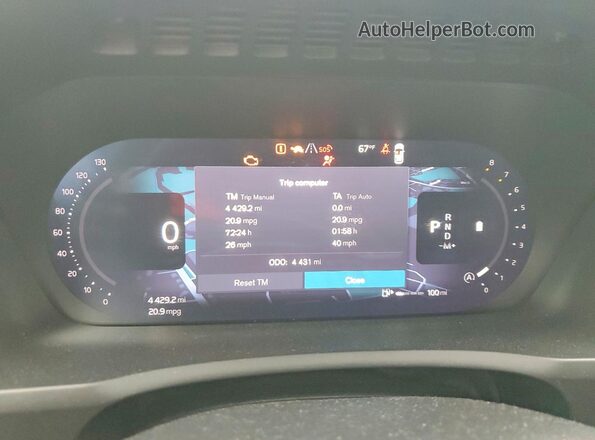 YV4M12PJXT1470038 2026 VOLVO XC90 Blue Vista del cuadro de instrumentos