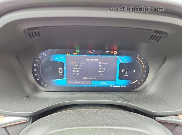 YV4M12RC2T1449926 2026 VOLVO XC60 Silver Вид щитка приладів