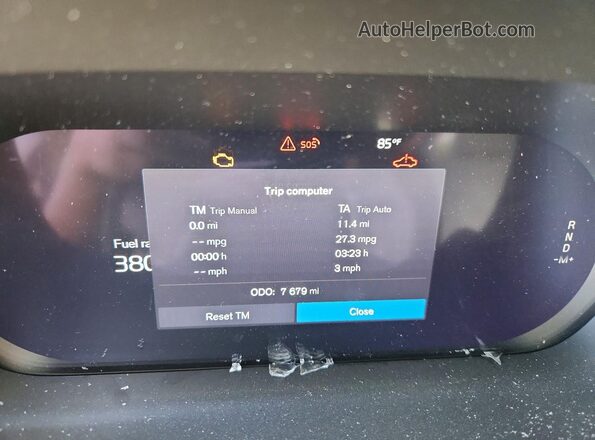 YV4M12RC4S1074152 2025 VOLVO XC60 Tan Սարքավորումների վահանակի տեսք