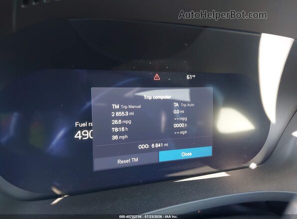 YV4M12RM3T1323244 2026 VOLVO XC60 Black Հետևի նստատեղերի տեսք