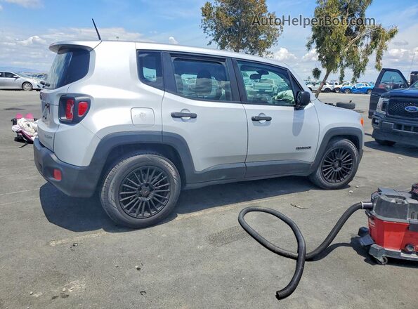 ZACCJAAB1HPF97553 2017 JEEP RENEGADE Silver Հետևի աջ