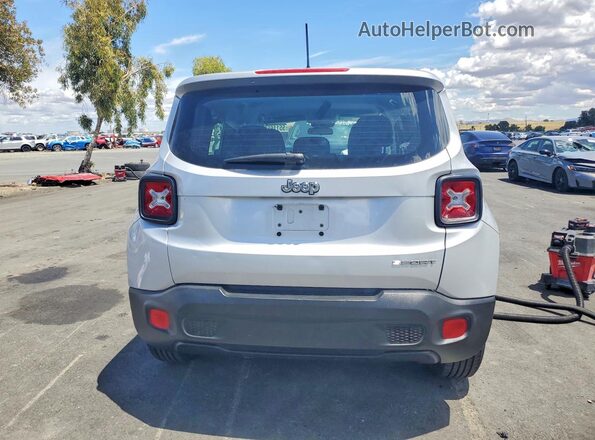 ZACCJAAB1HPF97553 2017 JEEP RENEGADE Silver Հետևի տեսք