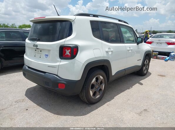 ZACCJAAB2HPF74315 2017 JEEP RENEGADE White Հետևի աջ