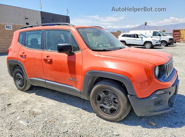 ZACCJAAB3HPE45774 2017 JEEP RENEGADE Orange წინა მარჯვენა