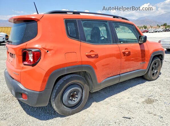 ZACCJAAB3HPE45774 2017 JEEP RENEGADE Orange უკანა მარჯვენა