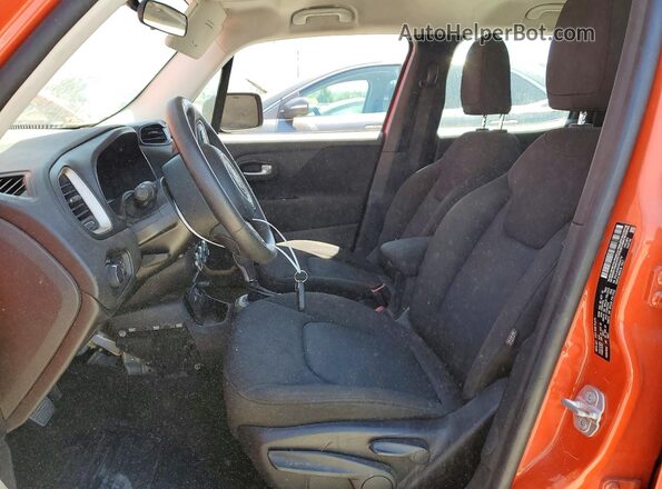 ZACCJAAB3HPE45774 2017 JEEP RENEGADE Orange წინა სალონის ხედი