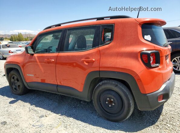 ZACCJAAB3HPE45774 2017 JEEP RENEGADE Orange უკანა მარცხენა