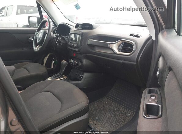 ZACCJAAB5HPE75584 2017 JEEP RENEGADE Gray Սալոնի դիմացի տեսք