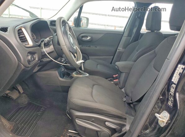 ZACCJAAB5HPF31149 2017 JEEP RENEGADE Black Вид салону спереду