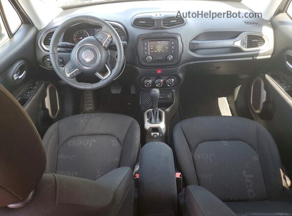 ZACCJAAB5HPF42717 2017 JEEP RENEGADE Black Առջևի վահանակի տեսք