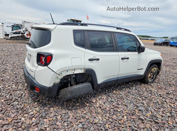 ZACCJAAB7HPF51709 2017 JEEP RENEGADE White Задня права чверть