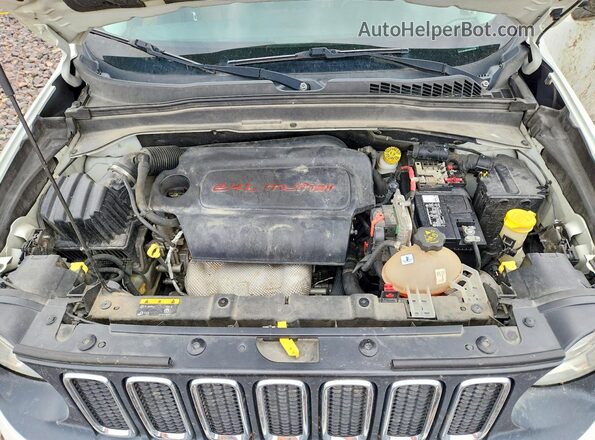 ZACCJAAB7HPF51709 2017 JEEP RENEGADE White Вид підкапотного простору