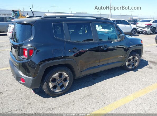ZACCJAAB7HPF54206 2017 JEEP RENEGADE Black Հետևի աջ