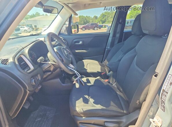 ZACCJAAB8HPE61517 2017 JEEP RENEGADE Teal Front interior view