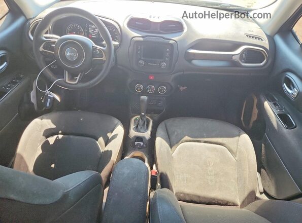 ZACCJAAB8HPE61517 2017 JEEP RENEGADE Teal Dashboard view