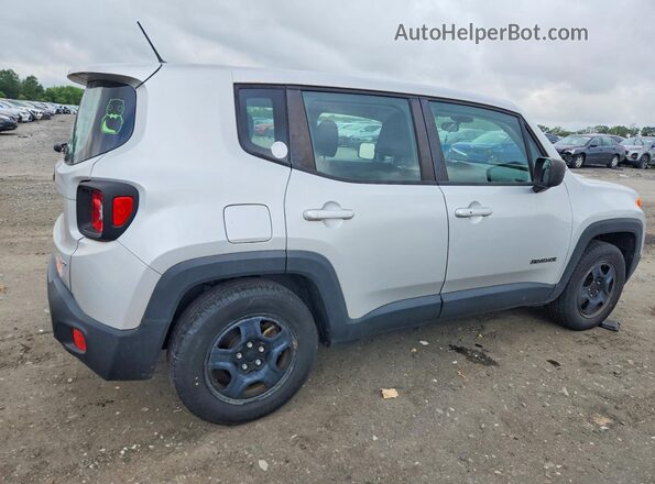ZACCJAAB8HPF46115 2017 JEEP RENEGADE Серебряный Задняя правая четверть