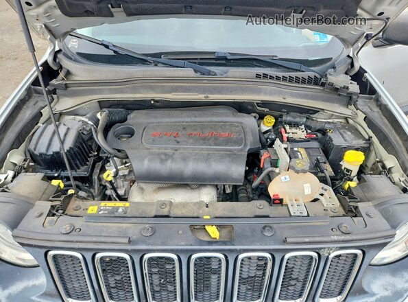 ZACCJAAB8HPF46115 2017 JEEP RENEGADE Серебряный Вид задней части салона