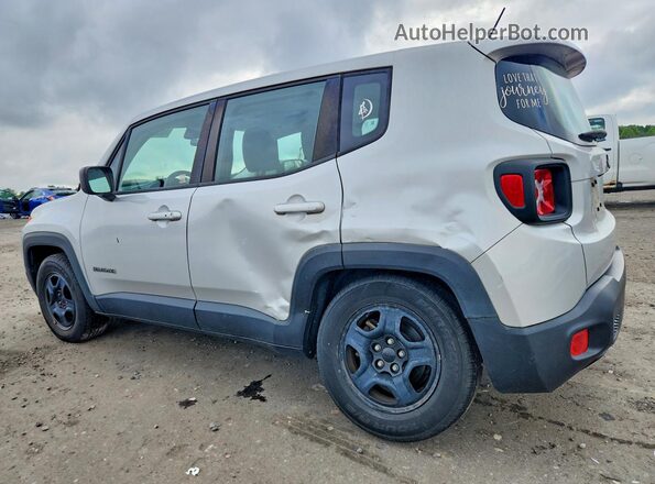 ZACCJAAB8HPF46115 2017 JEEP RENEGADE Серебряный Задняя левая четверть