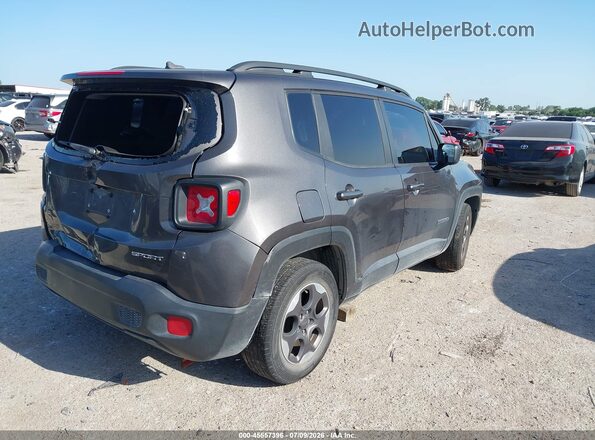 ZACCJAAB9HPF75378 2017 JEEP RENEGADE Gray Հետևի աջ