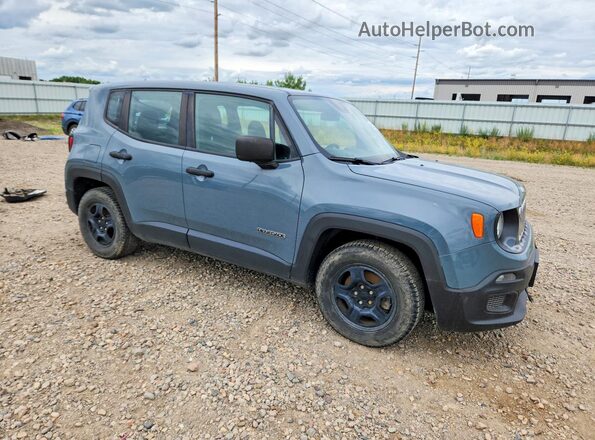 ZACCJAAH3HPG26619 2017 JEEP RENEGADE Gray Передня права чверть