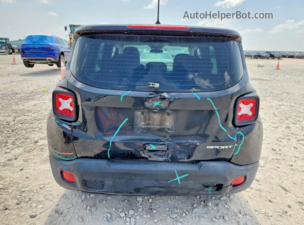 ZACCJAAHXJPH06487 2018 JEEP RENEGADE Charcoal Հետևի տեսք