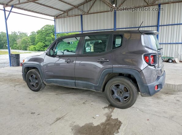 ZACCJAAT4GPE34144 2016 JEEP RENEGADE Gray Trasero izquierdo