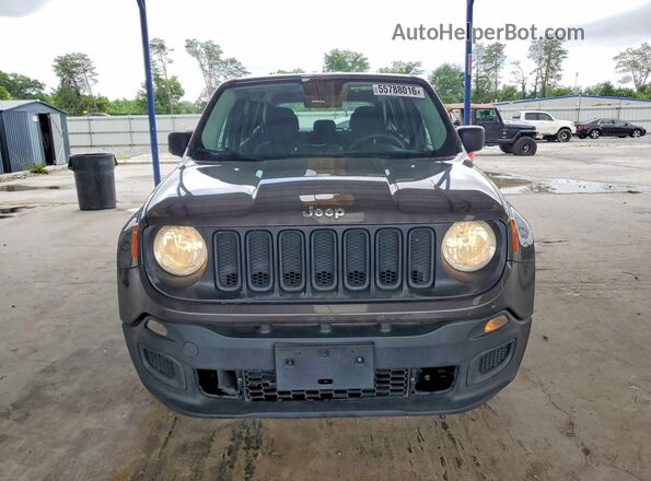 ZACCJAAT4GPE34144 2016 JEEP RENEGADE Gray Vista frontal