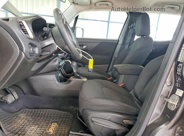 ZACCJAAT4GPE34144 2016 JEEP RENEGADE Gray Vista interior delantera