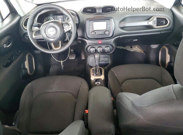 ZACCJAAT4GPE34144 2016 JEEP RENEGADE Gray Vista del salpicadero