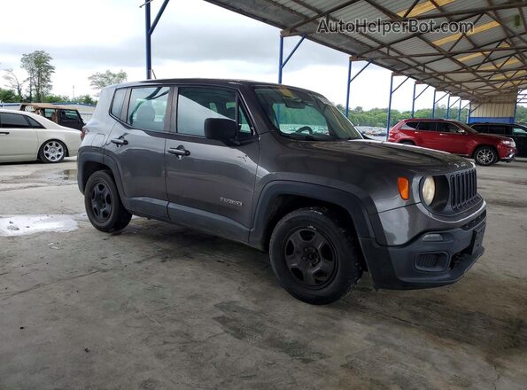 ZACCJAAT4GPE34144 2016 JEEP RENEGADE Gray Delantero derecho