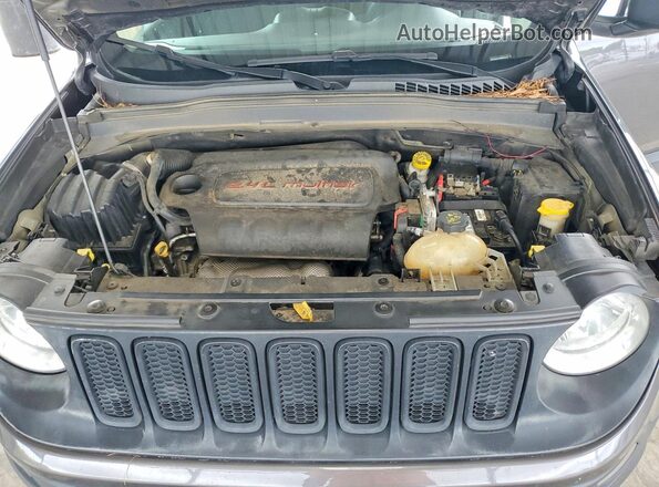 ZACCJAAT4GPE34144 2016 JEEP RENEGADE Gray Vista interior trasera