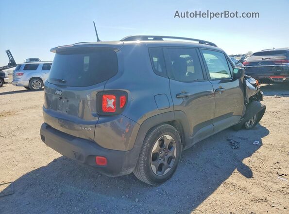ZACCJAAT7GPE10310 2016 JEEP RENEGADE Gray Հետևի աջ