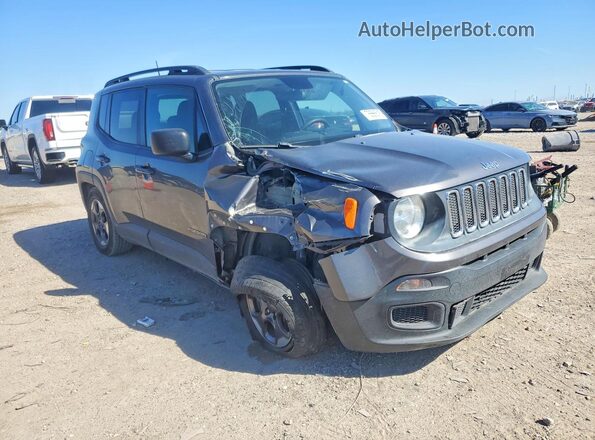 ZACCJAAT7GPE10310 2016 JEEP RENEGADE Gray Առջևի աջ