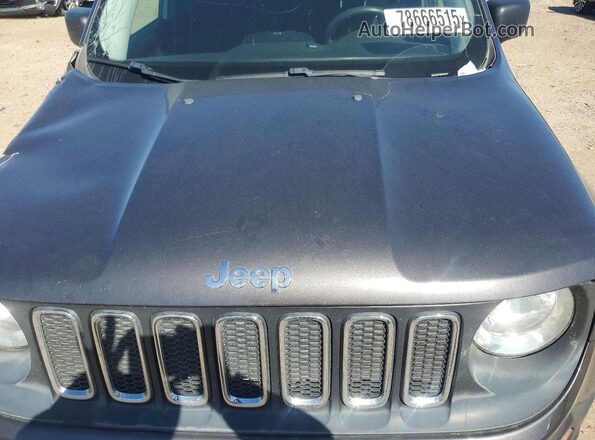 ZACCJAAT7GPE10310 2016 JEEP RENEGADE Gray Սալոնի հետևի տեսք