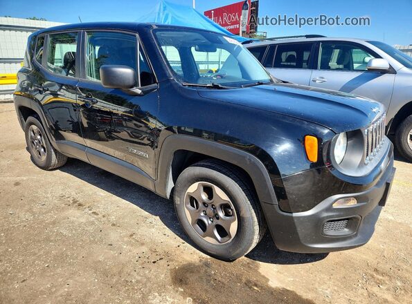 ZACCJAAT8GPC61308 2016 JEEP RENEGADE Black წინა მარჯვენა
