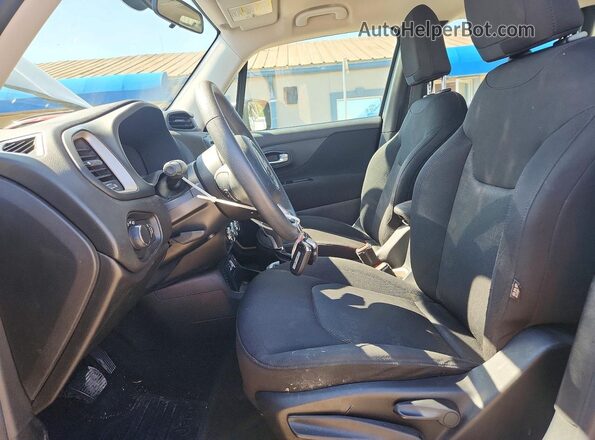 ZACCJAAT8GPC61308 2016 JEEP RENEGADE Black წინა სალონის ხედი