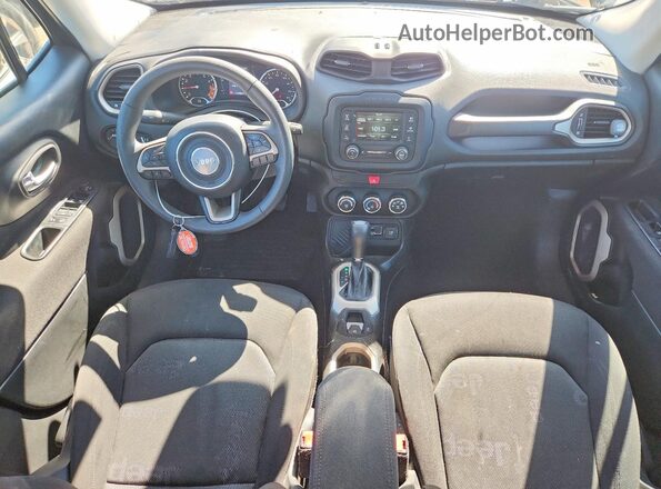 ZACCJAAT8GPC61308 2016 JEEP RENEGADE Black წინა პანელის ხედი